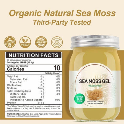 MossAura Sea Moss Gel