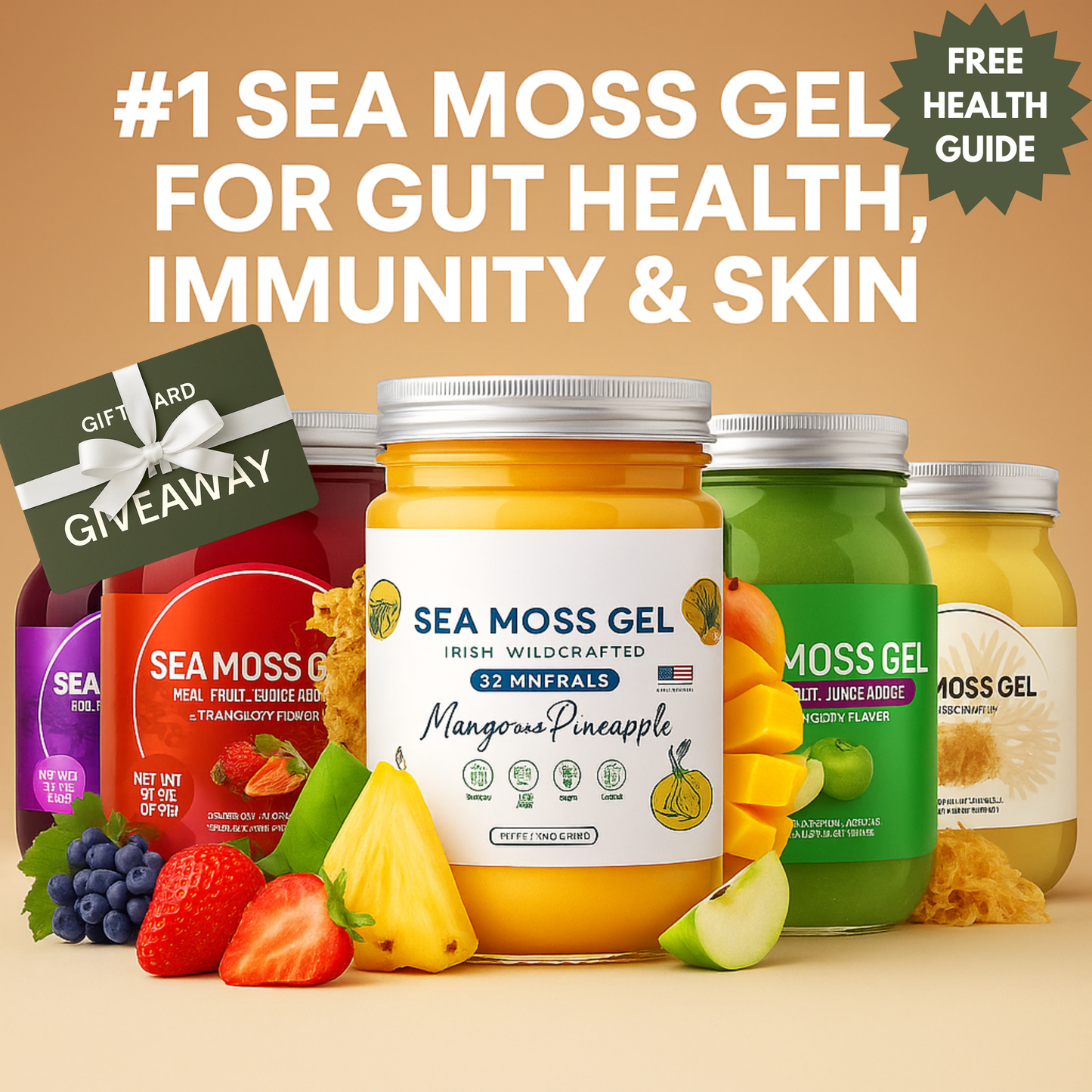 MossAura Sea Moss Gel