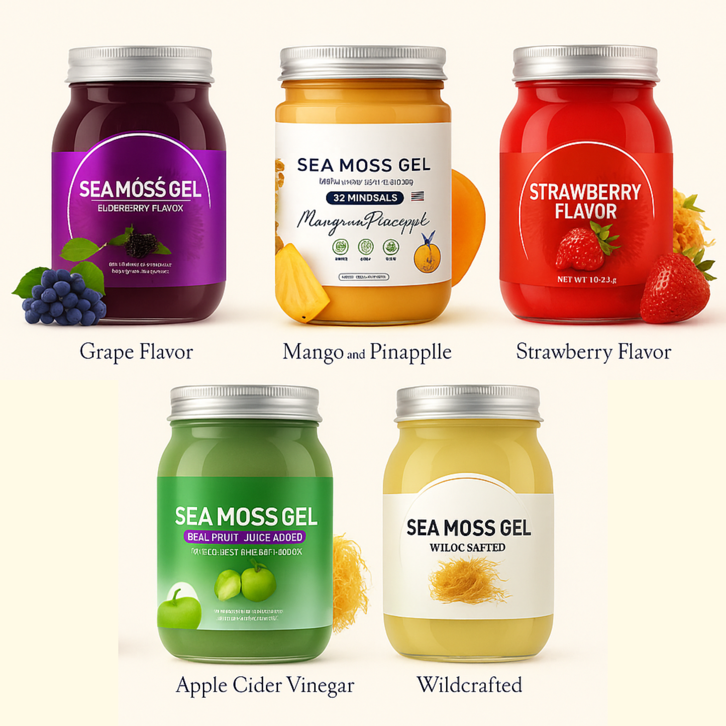 MossAura Sea Moss Gel