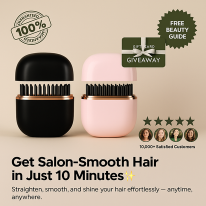 SleekPod Mini Heated Hair Straightening Brush™