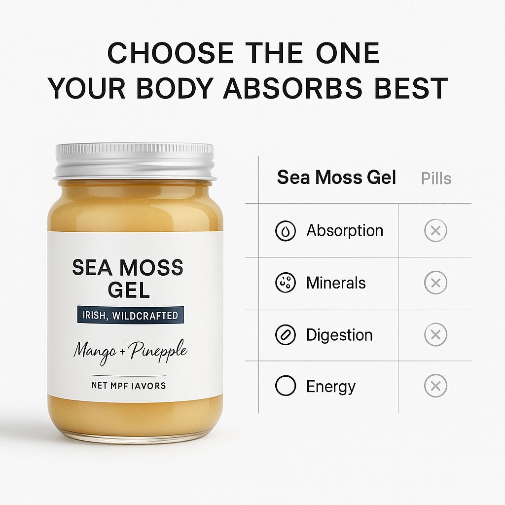 MossAura Sea Moss Gel
